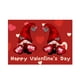 thumbnail image 1 of Día de San Valentín Alfombra Love Living Room Dormitorio Felpudo Holiday Floor Mat Gift Mat 80x120CM Wmkox8yii HFSH6341, 1 of 1