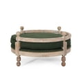 thumbnail image 4 of Corbett Contemporary Upholstered Medium Pet Bed with Wood Frame, Pine and Antique Natural, 4 of 7