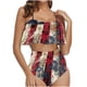 thumbnail image 1 of Traje de baño para mujer, conjunto de traje de baño con volantes para mujer, trajes de baño para mujer, conjuntos de bikini para mujer, trajes de baño de bikini para mujer, 1 of 5