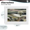 thumbnail image 4 of Stupell Industries Coastal Dandelion in Misty Meadow White Framed Print Under Glass, 20 x 14, by Chromatic Storm Studio, 4 of 8