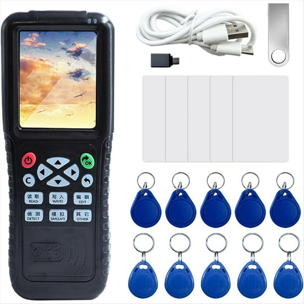 Lector/Escritor RFID X100, Copiadora RFID, Lector de Tarjetas Inteligentes, Tarjeta de Identificación IC, Tarjeta de Ascensor, Escritor RFID para Sistemas de Control de Acceso.