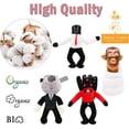 thumbnail image 5 of SKBD Toilet Plush Set,11inch Speakerman Bosses Plushies Toys,Stuffed Animal Doll Toys Collectible Gifts for Game Fans,Birthday Present for Kids Aldults, 5 of 17