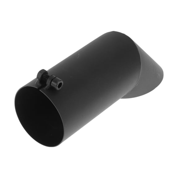 Unique Bargains 3" ID Inlet T304 Stainless Steel Turn Down Exhaust Tip 9.1" Overall Length