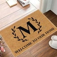 thumbnail image 2 of VogueV A-Z Alphabet Doormat - Personalized Entry Rug for Graduation M, 2 of 4