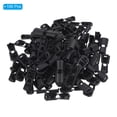 thumbnail image 3 of 19mm Zipper Pull Cord Ends Zip Clip Buckle Rope End Lock for Backpacks, Black, 100 Pack, 3 of 5