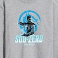 thumbnail image 3 of Mortal Kombat - Sub Zero Mk1 - Adult Long Sleeve Tee, 3 of 5
