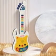 thumbnail image 6 of Deals! Danhjin Toy Guitar, Light-Up Music Guitar Toy for Kids Students and Families with 3 AA Batteries, Musical Educational Toy for Early Learning and Play, Christmas Gifts for Children and Toddlers, 6 of 6