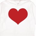 thumbnail image 3 of Inktastic Red Heart Valentine Toddler Hoodie, 3 of 4