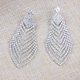 thumbnail image 4 of Pendientes de Moda Brillar con Diamantes de Imitación de Cristal Cadena de Garra, 4 of 4