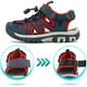 thumbnail image 3 of DREAM PAIRS Sandalias de verano para exteriores con puntera cerrada para niños y niñas Dream Pairs 181108K, 3 of 6