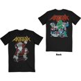 thumbnail image 1 of Anthrax Unisex T-Shirt Vintage Christmas (Back Print), 1 of 3