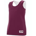 thumbnail image 4 of Augusta Sportswear 147 Women's Reversible Wicking Tank, Red/White, XX-Large Pack, 4 of 5