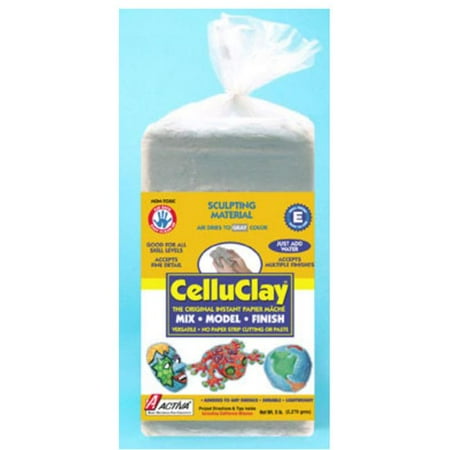 Activa Celluclay The Original Instant Paper Mache Sculpting Material 5 Lb - Pkg
