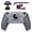 Rubberized Classic Gray, variant on eXtremeRate SPARK Back Paddles Kit for PS5 Controller BDM-030 040 050 Models, OLED Display + Clicky Trigger Stops + Ergonomic Rubberized Grips Remappable 4 Back Buttons Set - Classic Gray