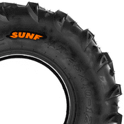 SunF ATV/UTV All Terrain Mud Quad Tire 25x8-12 & 25x10-12 6 PR Tubeless A024-1 (Set of 4)