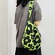 thumbnail image 5 of Bolso Hombro Tejido Con Flores Bolso Mujer Bolso Mano Gran Capacidad (Verde Retro), 5 of 7