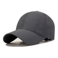 thumbnail image 2 of Baseball Cap for Men Women Summer Lightweight Classic Plain Dad Hat Adjustable Sun Hat, 2 of 3