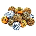 thumbnail image 2 of Bolas Dog Fetch Squeaker con estampado único de animales deportivos, paquete de 18, 2 of 3