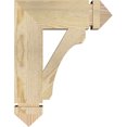 thumbnail image 3 of Ekena Millwork 4"W x 14"D x 18"H Legacy Arts & Crafts Rough Sawn Bracket, Douglas Fir, 3 of 4