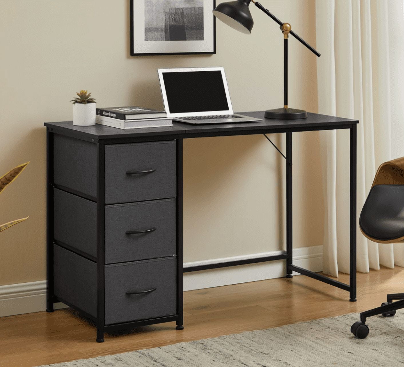 初心者向✨大画面・DVD・オフィス✨黒✨すぐ使えるノートパソコン◇T567-1 ZENY Home Office Corner Table L Shaped Desk PC Laptop Study Table