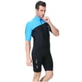 thumbnail image 2 of karymi New Neoprene Men's Back Zip Shorty Wetsuit Diving Suit Guard Gifts for Men, 2 of 3