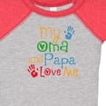 thumbnail image 4 of Inktastic My Oma and Papa Love Me Boys or Girls Baby Bodysuit, 4 of 5