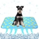 thumbnail image 1 of Dog Cooling Mat- Pet Cooling Mat Outdoor for Dogs Self Cooling Pad for Puppy Small Medium Dog Machine Washable (Large, Blue Duck), 1 of 5