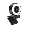 thumbnail image 1 of 2K Full HD WebCam with Microphone LED Light Camera Fill Light  USB Web Cam ,Easy to Install, 1 of 7