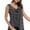 Black, variant on HCYSFG Plus Size Women V Neck Broken Flowers Tank Tops Sleeveless Leisure Summer Vest T-Shirt
