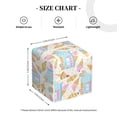thumbnail image 4 of Tissue Icecream Truck Box Cover Holder, Square by Xecao - Leather Decorative Organizer for Tabletop, Bathroom, Car, Office, 4 of 8