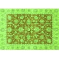 thumbnail image 1 of Ahgly Company Indoor Rectangle Abstract Green Modern Area Rugs, 5' x 8', 1 of 4