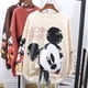 thumbnail image 1 of Sudaderas con estampado de dibujos animados para mujer, camisetas de manga larga para mujer, sudaderas con estampado relajado, edición coreana, gran oferta, Otoño, nuevo, 1 of 3