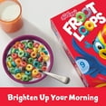 thumbnail image 4 of Kellogg's Froot Loops Breakfast Cereal, Fruit Flavored, Snacks with Vitamin C, Family Size, Original, 19.4oz Box (1 Box), 4 of 13