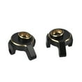 thumbnail image 4 of Steering Upgrade Heavy Duty Brass Knuckles, Black Finish, for Axial SCX24 Better Rear Traction, 4 of 5