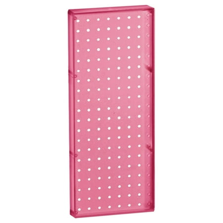 UPC: 0794504781137 | Azar Displays 770820-PNK Pink Pegboard Wall Panel Storage Solution  Size: 20.625 x 8   2-Pack