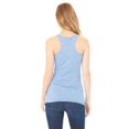 thumbnail image 2 of The Bella + Canvas Ladies Triblend Racerback Tank Top - BLUE TRIBLEND - 2XL, 2 of 3
