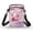 Axolotl with Strawberry, variant on Owl Pattern Crossbody Bag for Adults Polyester Women Messenger Bag with Double Deck