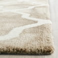 thumbnail image 3 of Safavieh Dip Dye Altan Distressed Wool Runner Rug, Beige/Ivory, 2'3" x 8', 3 of 8