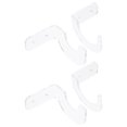 thumbnail image 1 of 2 Pairs of Acrylic Baseball Bat Display Racks Bat Display Stands Display Racks, 1 of 9
