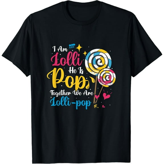 Lolli Pop Lollipop Grandmother Grandfather Grandparents Day T-Shirt