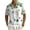 Multicolor#1#clover shirt, variant on oelaio Men's St Patricks Day Hawaiian Shirts Summer Casual Short Sleeve Button Down Shirt Tropical Beach Shirts Cruise Vacation Shirts Multicolor L