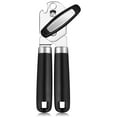 thumbnail image 6 of Can Opener Manual Handheld Strong Manual Can Opener Smooth Edge Cut, Can Opener Heavy Duty, Comfortable Soft Handle, Built-in Bottle Opener, Black, 6 of 6