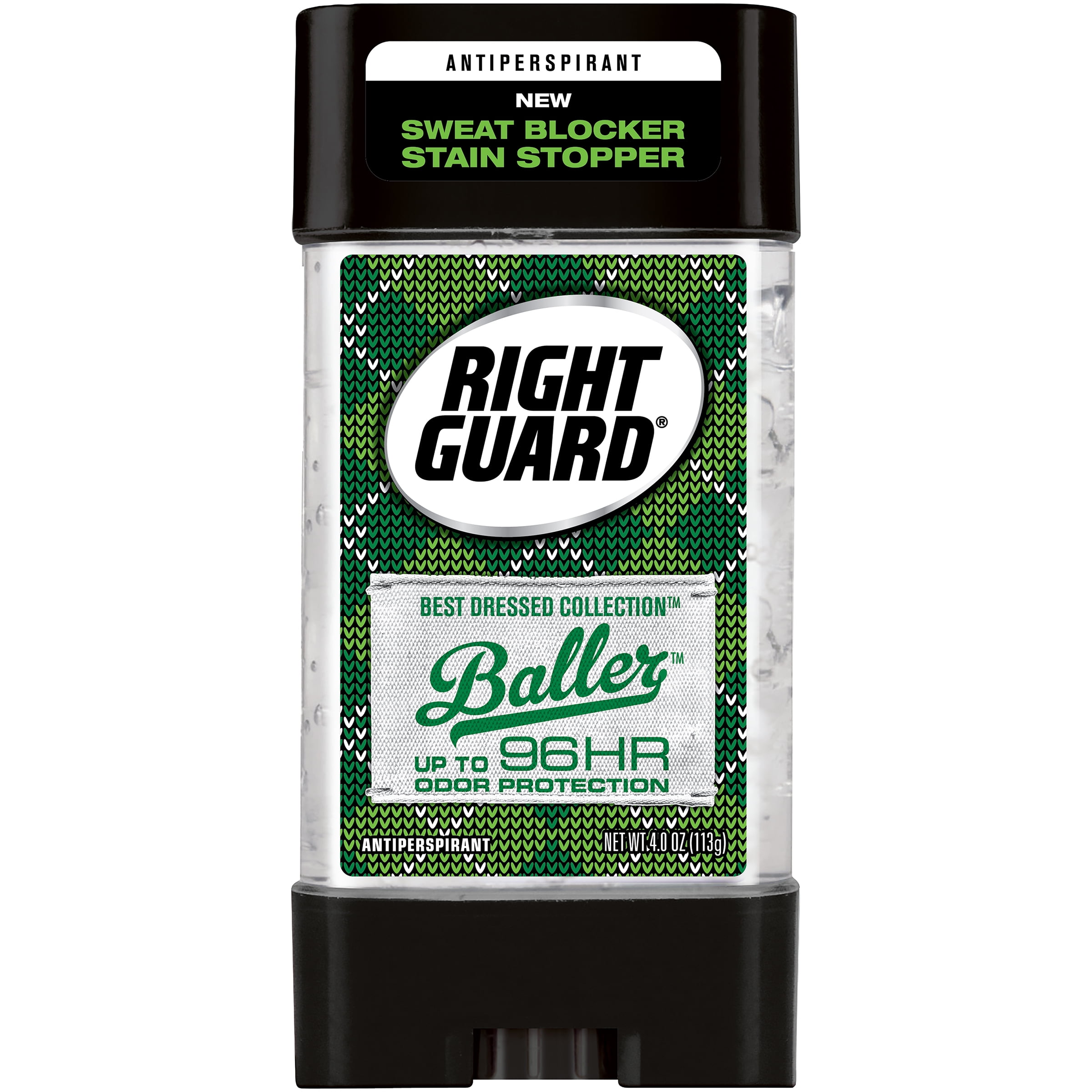 Right Guard Best Dressed Antiperspirant Deodorant Gel, Baller, 4 Ounce