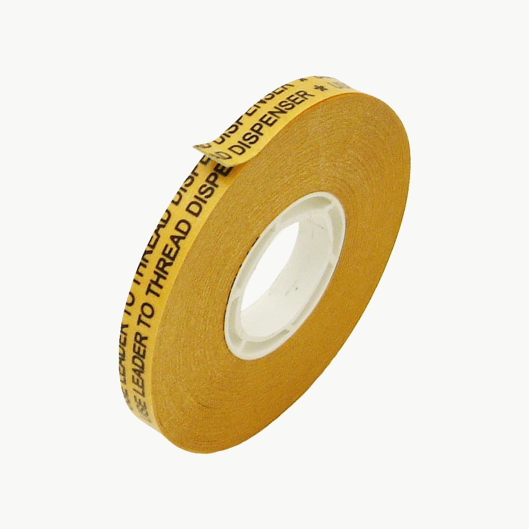 JVCC ATG-7502 ATG Tape: 3/8 in x 36 yds. (Clear Adhesive on Gold Liner)