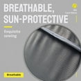 thumbnail image 4 of Car Seat Cover for baby, Breathable baby Car Seat Canopy Covers, Patent design, Black, 4 of 6