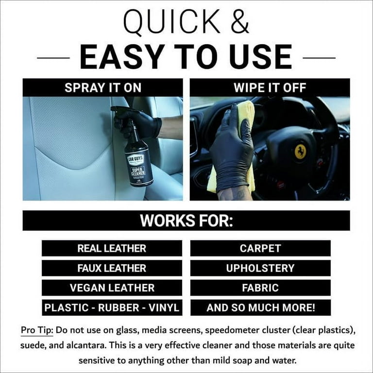 Car leather cleaner: tired of all the hype and want better results?