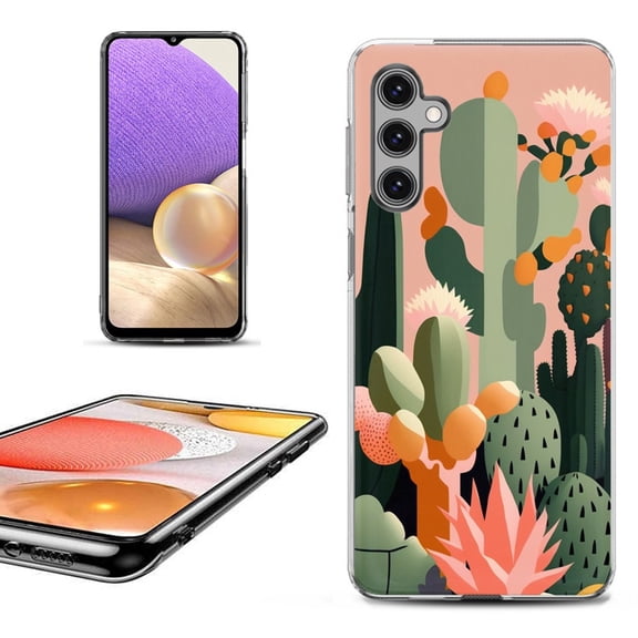 OneToughShield ® for Samsung Galaxy A14 5G Phone Case, Fashion Cover Case - Cactus