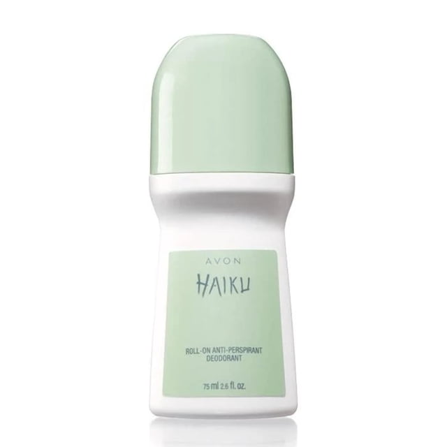 Desodorante Avon HAIKU Roll-On Antitranspirante 75 ml (paquete de 2)