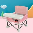 thumbnail image 3 of Pebbuoy Baby Outdoor Beach Chair with Non-Slip Pads High Stability Strong Load-bearing Portable Compact Folding Chair Kids Infant Dinner Table, 3 of 7