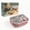 Three grids - Red, variant on 304 Stainless Steel Insulated Bento Lunch Box, Divided Compartment Leak‑Resistant Food Container for Students, Office Workers